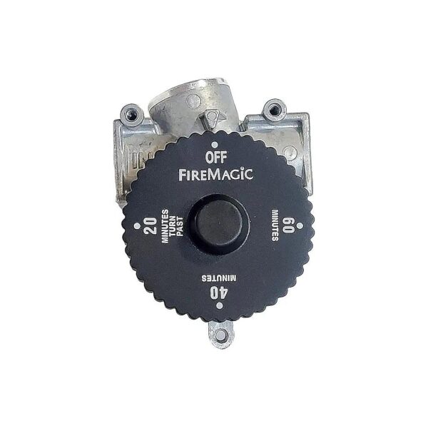 Durable Stainless Steel Gas Shut-Off Valve with 1-Hour Mechanical Timer