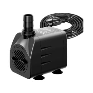 Durable and Detachable Submersible Pump for Hydroponics and Aquariums