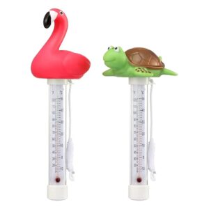 Durable and Easy to Read Floating Pool Thermometers for Outdoor Swimming Pools