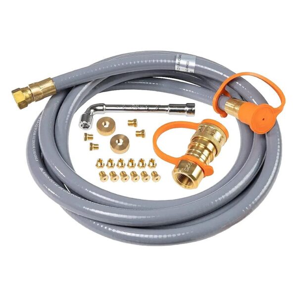 Durable and Flexible Gas Hose Conversion Kit for Blackstone Gas Grills and Griddles