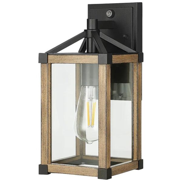 Dusk to Dawn Automatic Outdoor Light Fixture with Energy Efficiency and Security Benefits