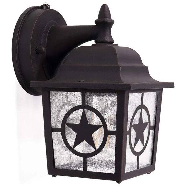 Dusk to Dawn Automatic Porch Light with E26 Standard Socket