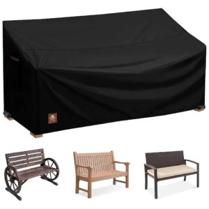 Duty Waterproof Bench Cover for 2-Seater Metal or Hardwood Loveseats