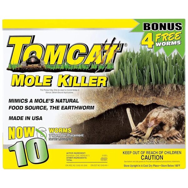 Earthworm Mole Killer for Safe and Effective Rodent Control