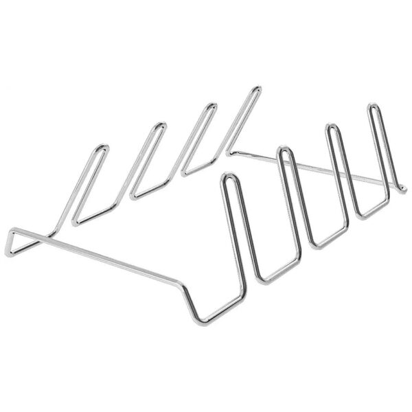 Easy Cleaning Chrome Rib Rack for Kitchen Countertops