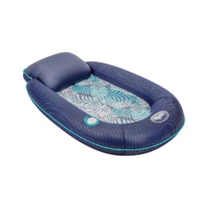 Easy Comfort Pool Chair Inflatable Pool Lounger for Adults Zero Gravity Floating