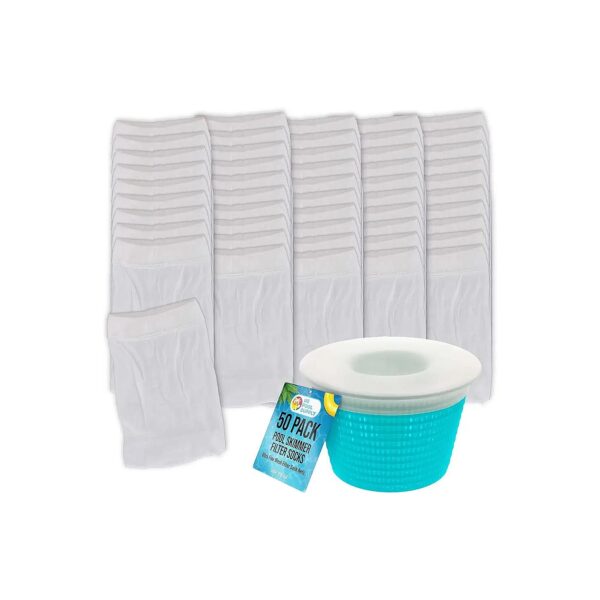 Easy Pool Maintenance with Ultra Fine Mesh Filter Socks for Skimmer Baskets