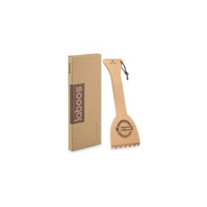 Easy to Use Bamboo Grill Scraper with No Metal Bristles for Traeger Grills