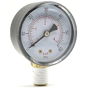 Easy to Use Pool Filter Pressure Gauge for Smooth Maintenance with Accurate Readings