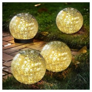 Easy-to-Install Solar Ground and Table Decorative Lights, 50 LEDs,