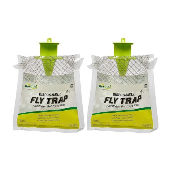 Effective Outdoor Disposable Hanging Fly Traps for Common Fly Species