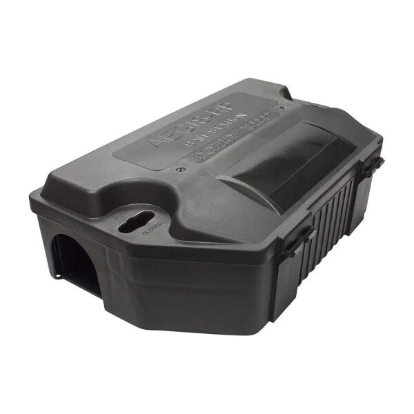 Effective Rodent Bait Station for Commercial Residential Use with Bait Tray and Rods