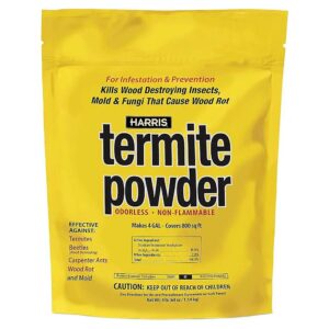 Effective Wood Treatment for Termite, Ant, and Mold Control, 4lb Powder, 4 Gallons Liquid