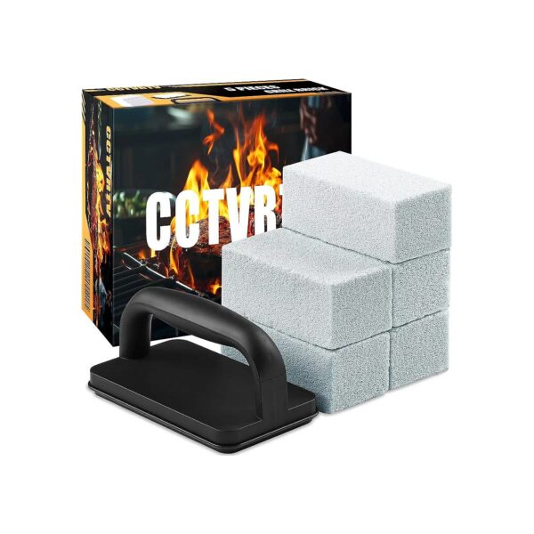 Effective and Durable Grill Cleaning Brick for Blackstone Flat Top BBQ and More