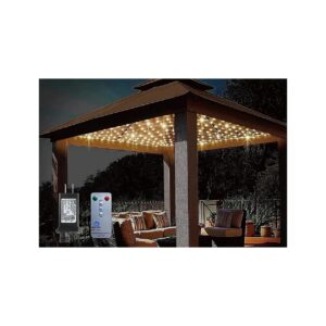 Efficient 480 LED Mesh Lights for Outdoor Gazebo and Canopy Decor