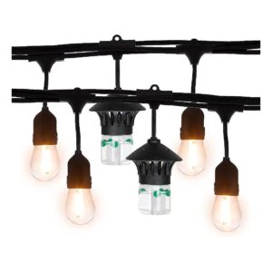 Efficient Outdoor Mosquito Repellent LED String Lights with Proven Coverage