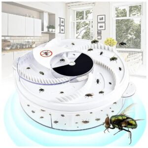 Electric Gnat Trap with Automatic Catcher Tray No Insects Indoors