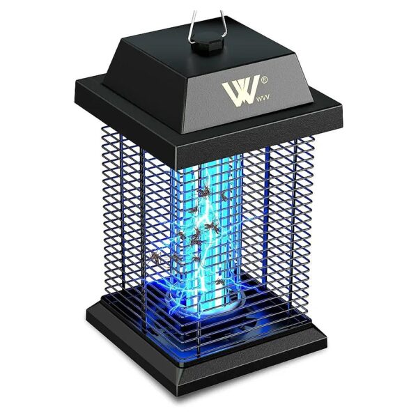 Electric Mosquito Zapper Bulb Lamp for Indoor Outdoor Use Metal Construction