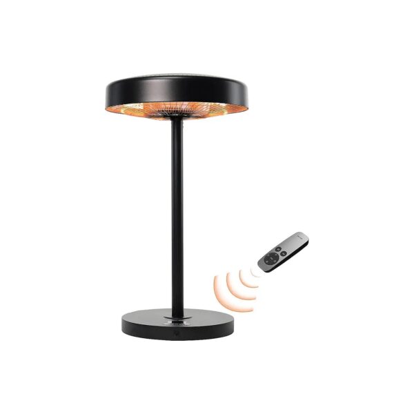 Electric Patio Heater with 3 Heat Settings and 24 Hour Timer