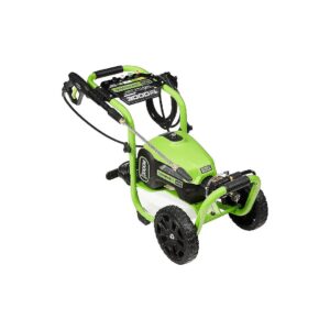 Electric Pressure Washer with 3000 PSI, 0 GPM, TruBrushless Motor, and PWMA Certification