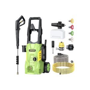 Electric Pressure Washer with 99"L x 63"W x 57"H Dimensions for Easy Storage