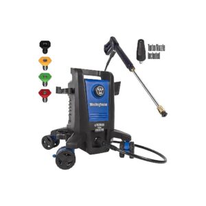 Electric Pressure Washer with Pro-Style Steel Extendable Wand and 5-Nozzle Set