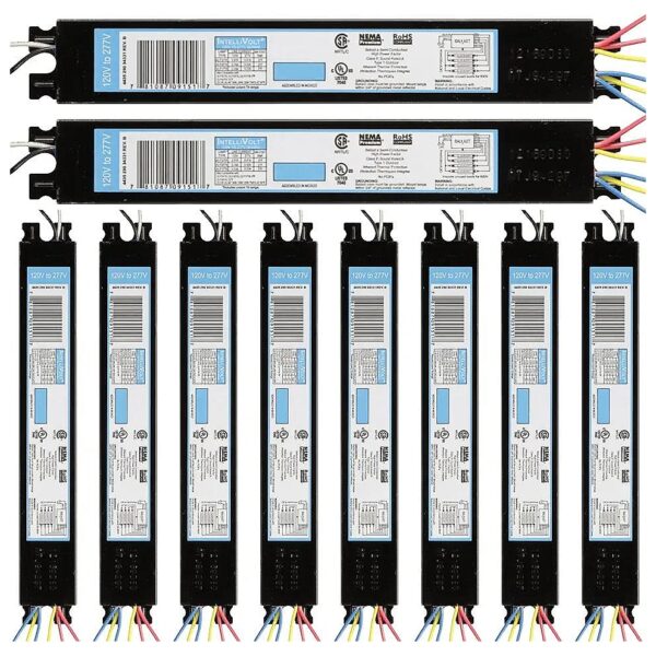 Electronic Ballast for T8 Fluorescent Lamps with Instant Start Feature and UL Approval