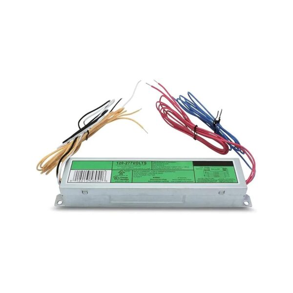 Electronic Fluorescent Light Ballast Replacement for 3-4 Linear Lamps T8 120V-277V