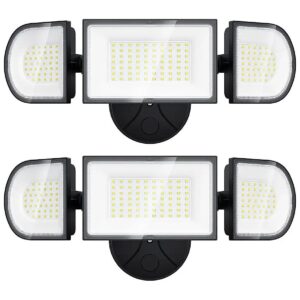 Energy Efficient Floodlights LED 100W with 3 Adjustable Heads for Outdoor Use