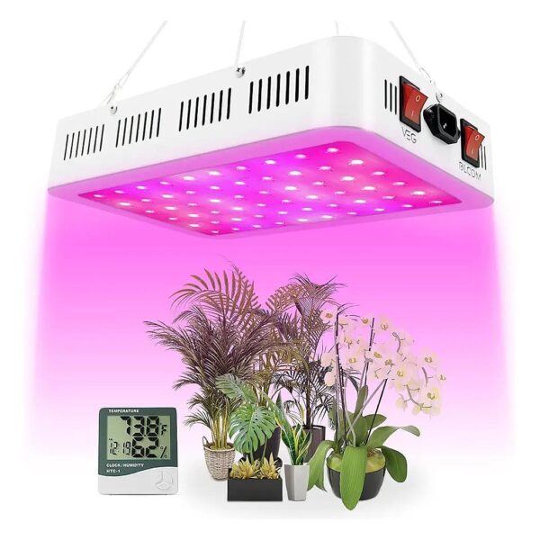 Energy-Efficient 600W LED Grow Light with Daisy Chain Function for Indoor Plant Growing