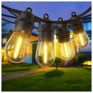 Energy-Efficient Outdoor LED String Lights for Patio Backyard Gazebo Balcony Decor