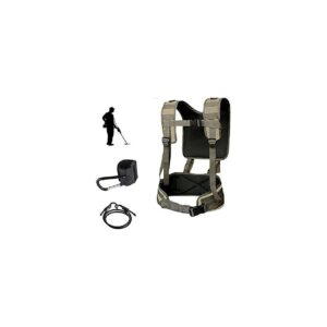 Ergonomic Metal Detector Sling Harness with Long-Term Wearable Design for Detection Ease