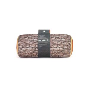 Ergonomic Microbead Cushion with Realistic Tree Log Design for Home Office