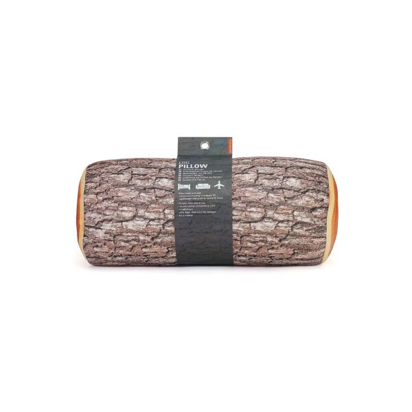 Ergonomic Microbead Cushion with Realistic Tree Log Design for Home Office