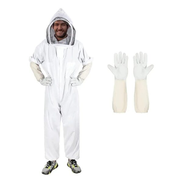 Essential Beekeeping Kit for Men and Women with Full Body Suit