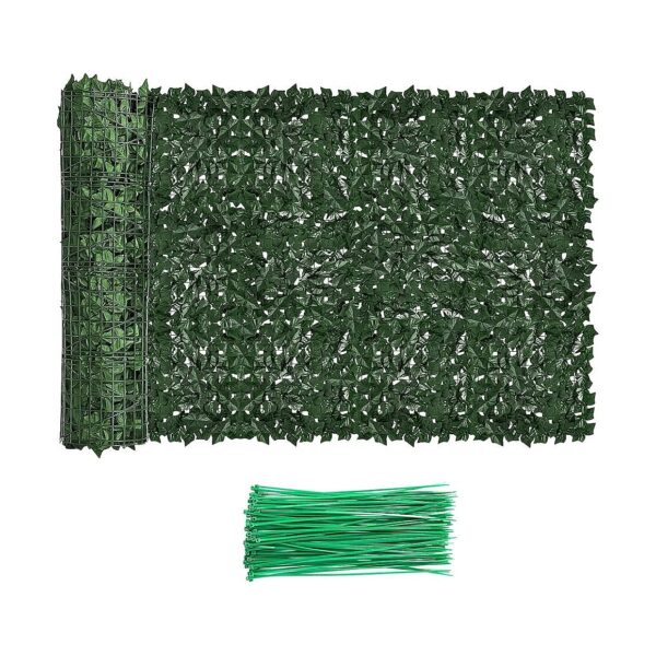 Expandable Artificial Ivy Leaf Privacy Screen for Patio Garden Yard Balcony