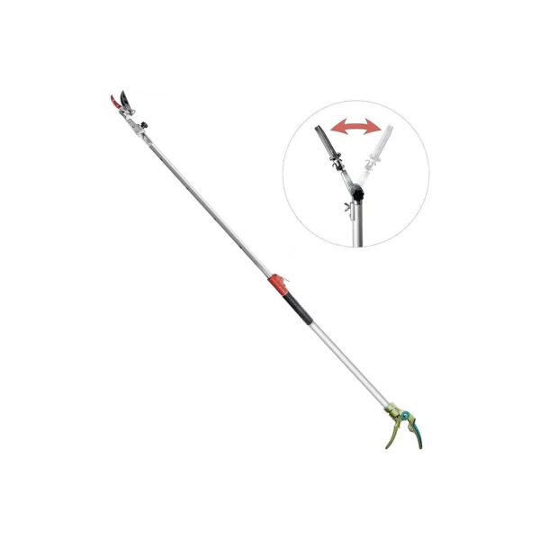 Extendable Aluminum Pruner for Tree Branch Cutter and Fruit Picker