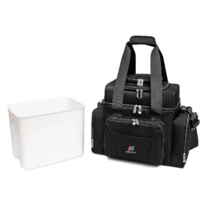 Extra Large Cooler Bag with Leakproof Hard Liner and Insulated Compartments