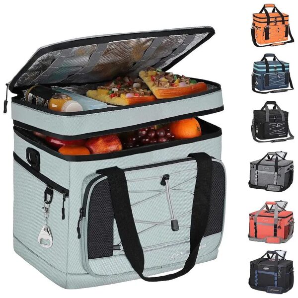 Extra Large Soft Sided Cooler Bag for Heavy-Duty Utility and Load Capacity