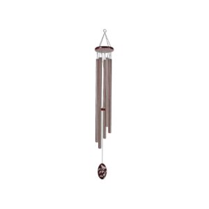 Extra Large Wind Catcher Wind Chime with 5 Metal Chimes and Butterfly Design