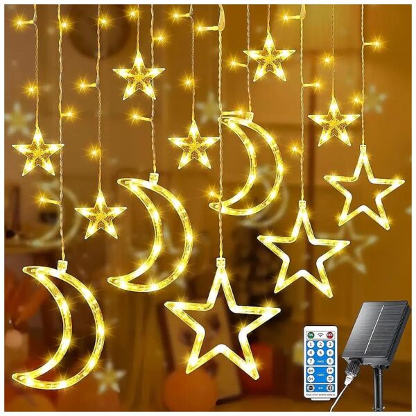 Fairy Lights with Solar Charging and Dimmable Function for Indoor and Outdoor Decor