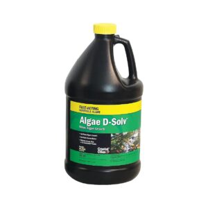 Fast Acting Algaecide Solution for Clearing Pond Algae, Fish Friendly and EPA Registered