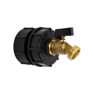 Faucet Interface for 3/4" IBC Tank Adapter Connection