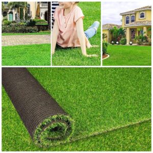 Faux Grass Indoor/Outdoor Rugs for Pets and Families, Water Resistant, and Easy to Clean