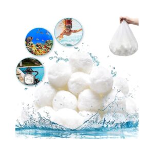 Filter Replacement Balls for Sand Filter Pools Eco-Friendly Reusable Pool Filter Media