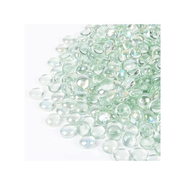 Fire Glass for Propane Fire Pit Table Decor with Crystal Luster