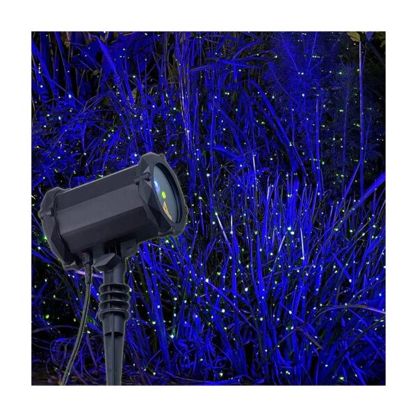 Firefly and Blue Cloud Laser Star Projector for Home or Garden Lighting