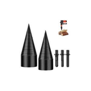 Firewood Log Splitter Drill Bit for Various Electric Drills and Sizes