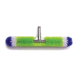 Floor Cleaning Brush 24 Inch with Power Bristle and Green White Blue Color Options