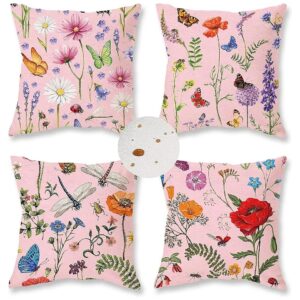 Floral Farmhouse Throw Pillows